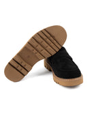 Corky's Women's Black Suede Get Lucky Slip on Shoes
