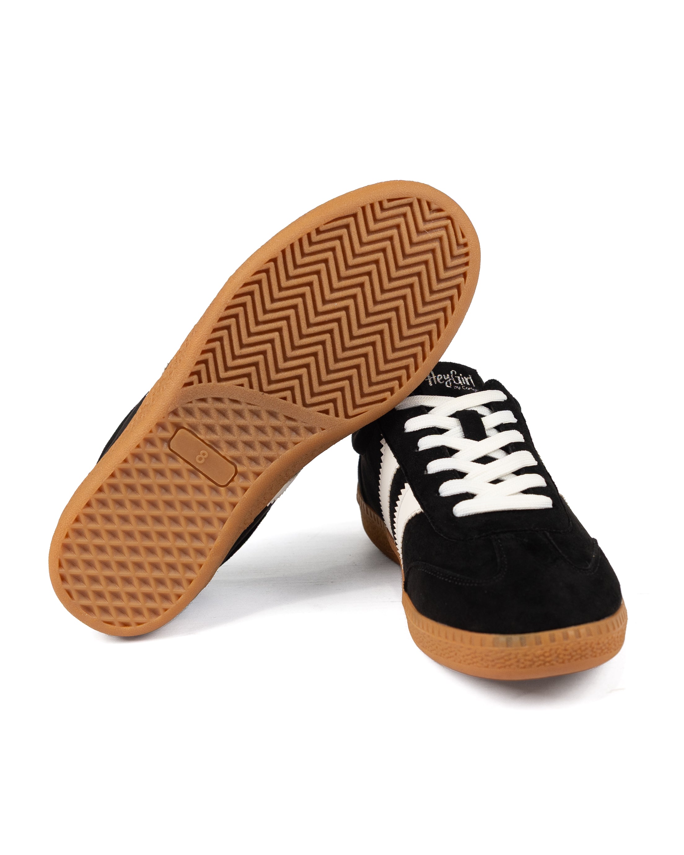 Corky's Women's Black and White Heads Up Casual Shoes