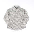 Boy's Wrangler 20X Advanced Comfort Long Sleeve Green/White Shirt 112374377