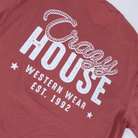 Crazy House Short Sleeve Red T-shirt 