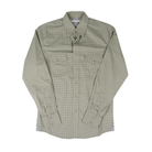 Men's Wrangler 20X Long Sleeve Green Patterned Shirt 112374297