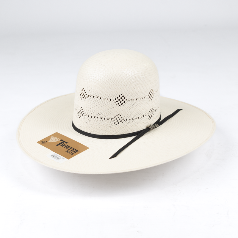 Twister 4.5" Shantung Style Straw Hat T70619OP