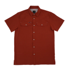 Boy's SanJac The Coahuila Short Sleeve Rust Y-COAHUILA-S/S-RSTR - Crazy House Western Wear