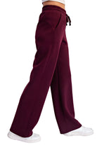 Rae Mode Women's Modal Scuba Cropped Wide Pant