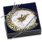 Men's Montana Silversmiths Sunrise Mesa Buckle With Bull Rider 52810-160