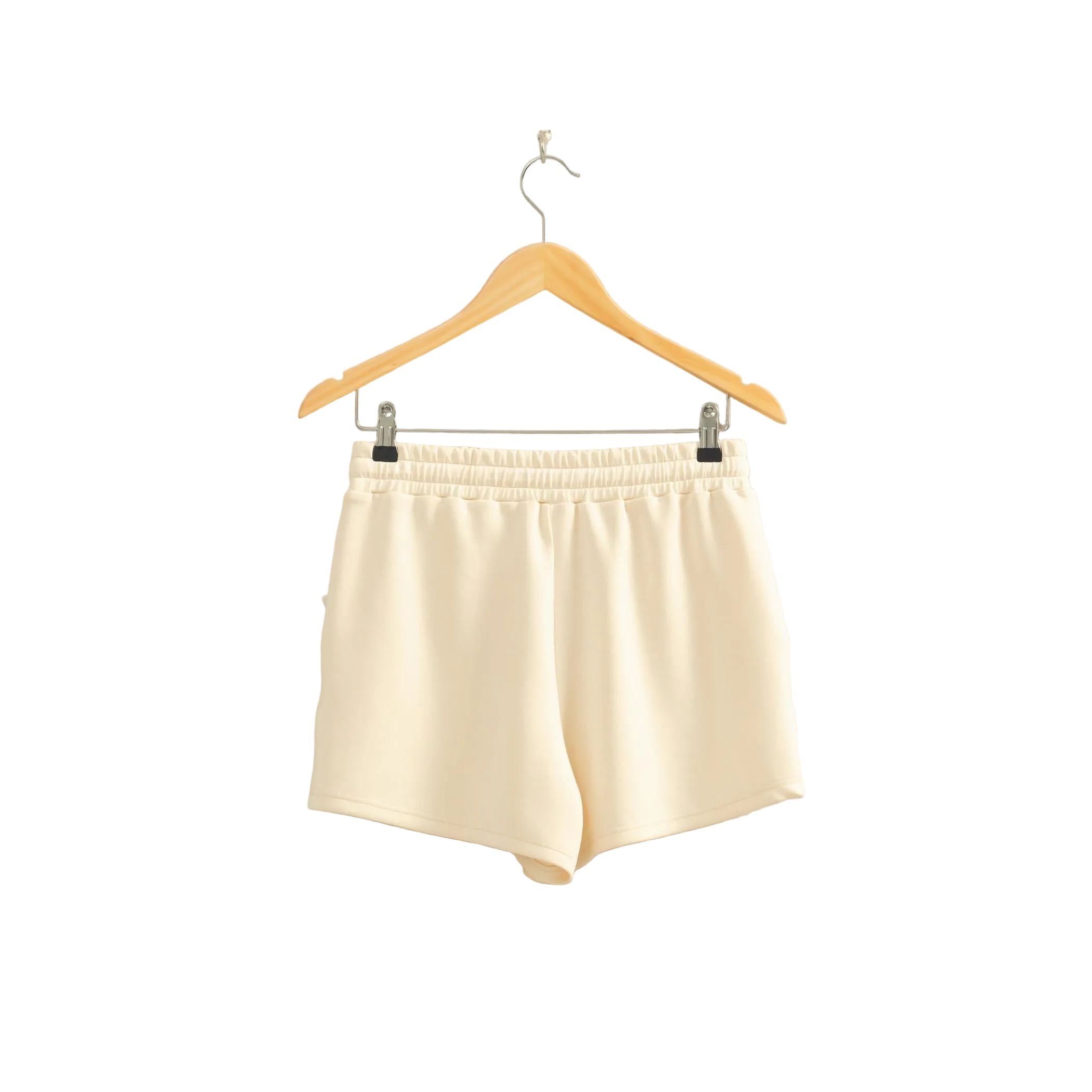 Women's Alpaca Drawstring Waist Shorts DZ26C708-AL-WB