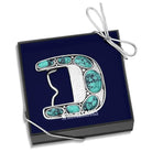 Women's Montana Silversmiths Clear Blue Sky Turquoise Buckle 55010