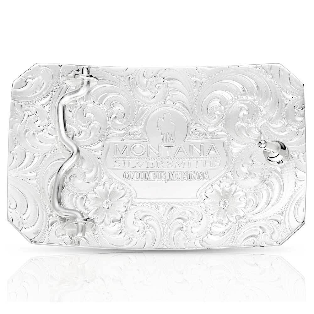 Men's Montana Silversmiths Longhorn Cattle Drive Buckle 55810