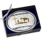 Men's Montana Silversmiths Relentless Buckle with Christian Cowboy 56300-731