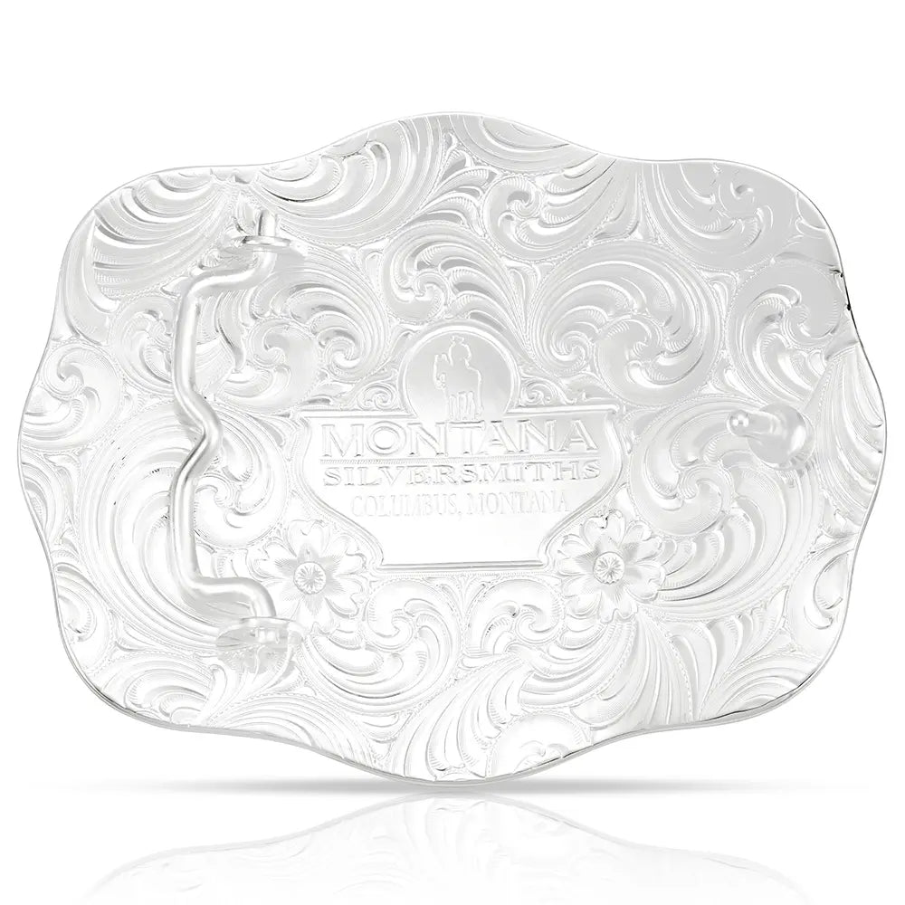 Men's Montana Silversmiths Four Star Buckle with Christian Cowboy 57610-731