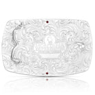 Men's Montana Silversmiths Midnight Range Buckle with Praying Cowboy 58410-731M