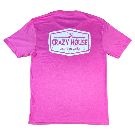 Crazy House Jackalope Hexagon T-Shirt - Crazy House Western Wear