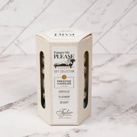 Tyler Candle Company 3 Candle Gift Set - Queen For a Day