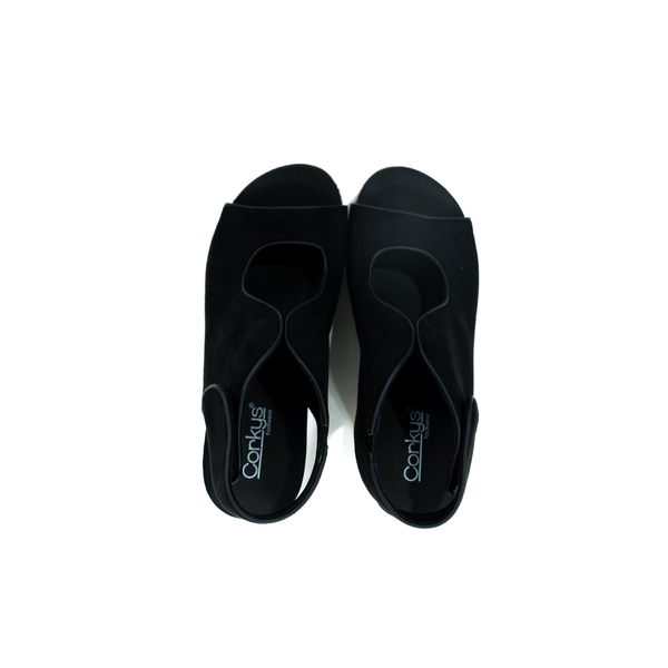 Women's Corky's Black "Frisky" Wedges 10-0202-BLCK