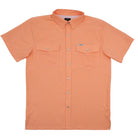 Men's SanJac Peach Striped Short Sleeve Button Up COAHUILA-S/S-PCHS - Crazy House Western Wear