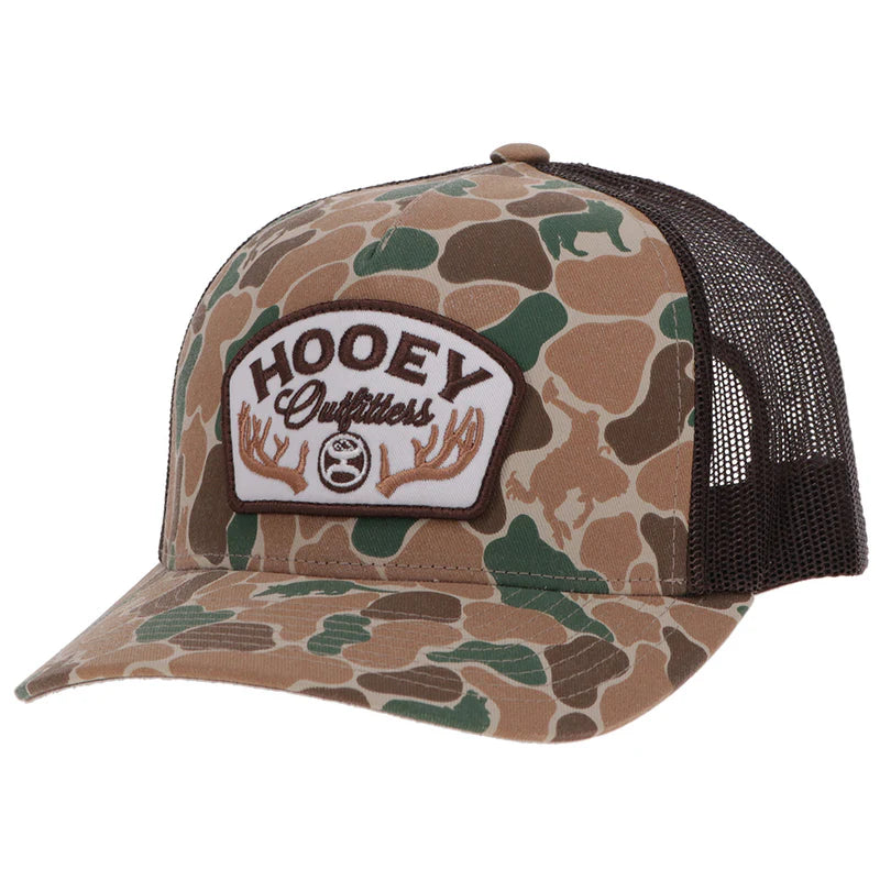Men's Hooey "Outfitters" Hooey Hat Camo/Brown with Patch 6026T-CABR