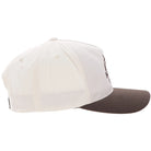 Hooey Men's Cream with Brown Logo "Decoy" Hat 6030T-CRBR