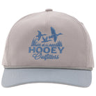 Men's Hooey Gray and Light Blue "Decoy" Cap 6030T-GYBL
