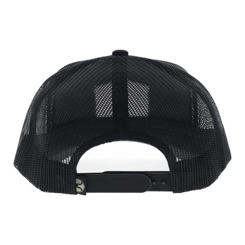 Hooey Men's Tan/Black Toller 6-Panel Trucker Snapback 6034T-TNBK