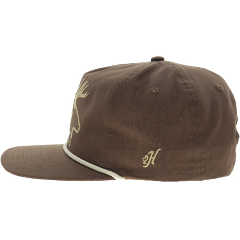 Hooey Boy's Youth Brown Carrizo 5-Panel Full Surround Hat 6039T-BR-Y