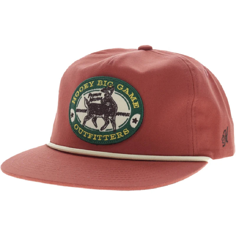 Hooey Men's Orange Big Game 5-Panel Full Surround Hat 6041T-OR
