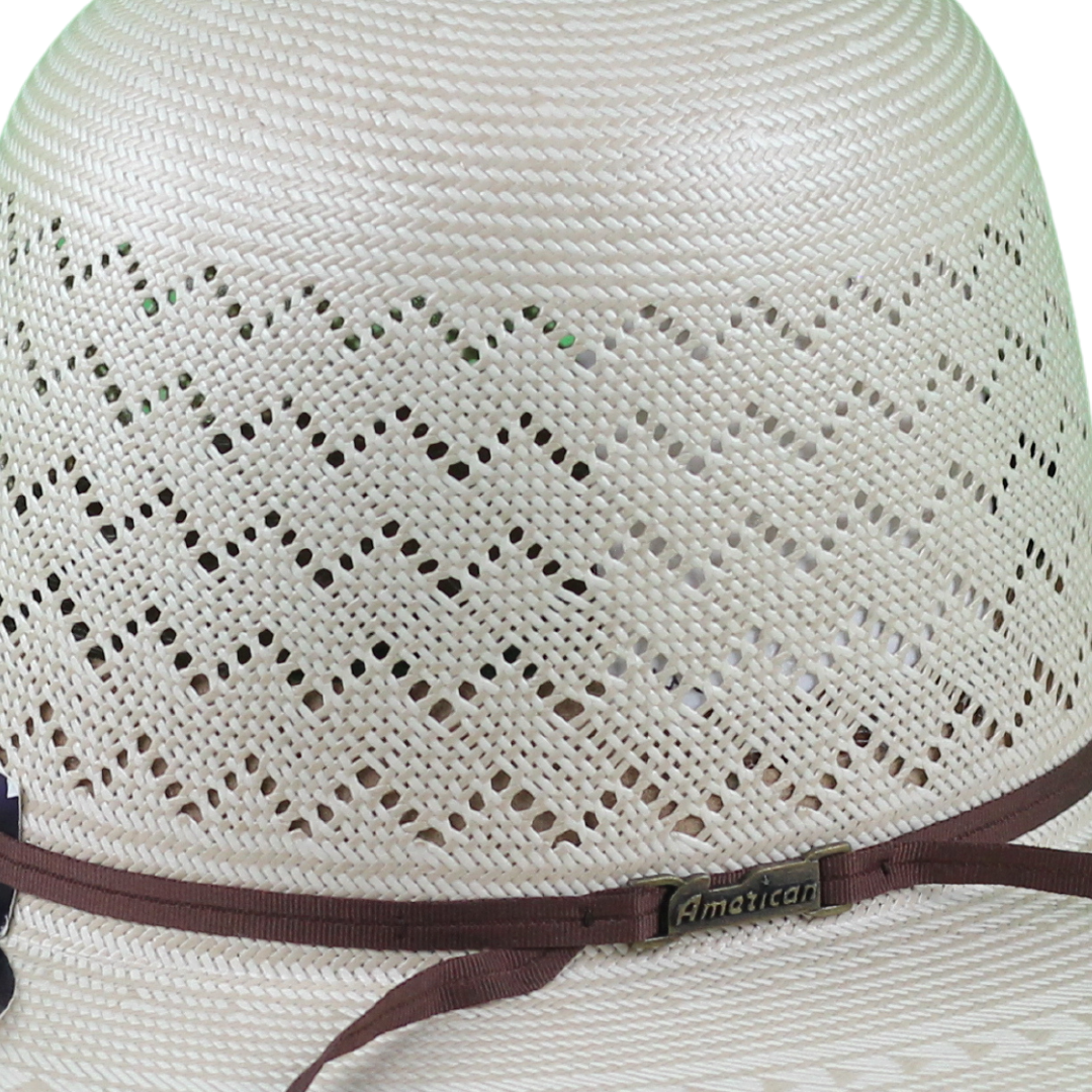 American Hat Company 6200S 4.25" Straw Hat