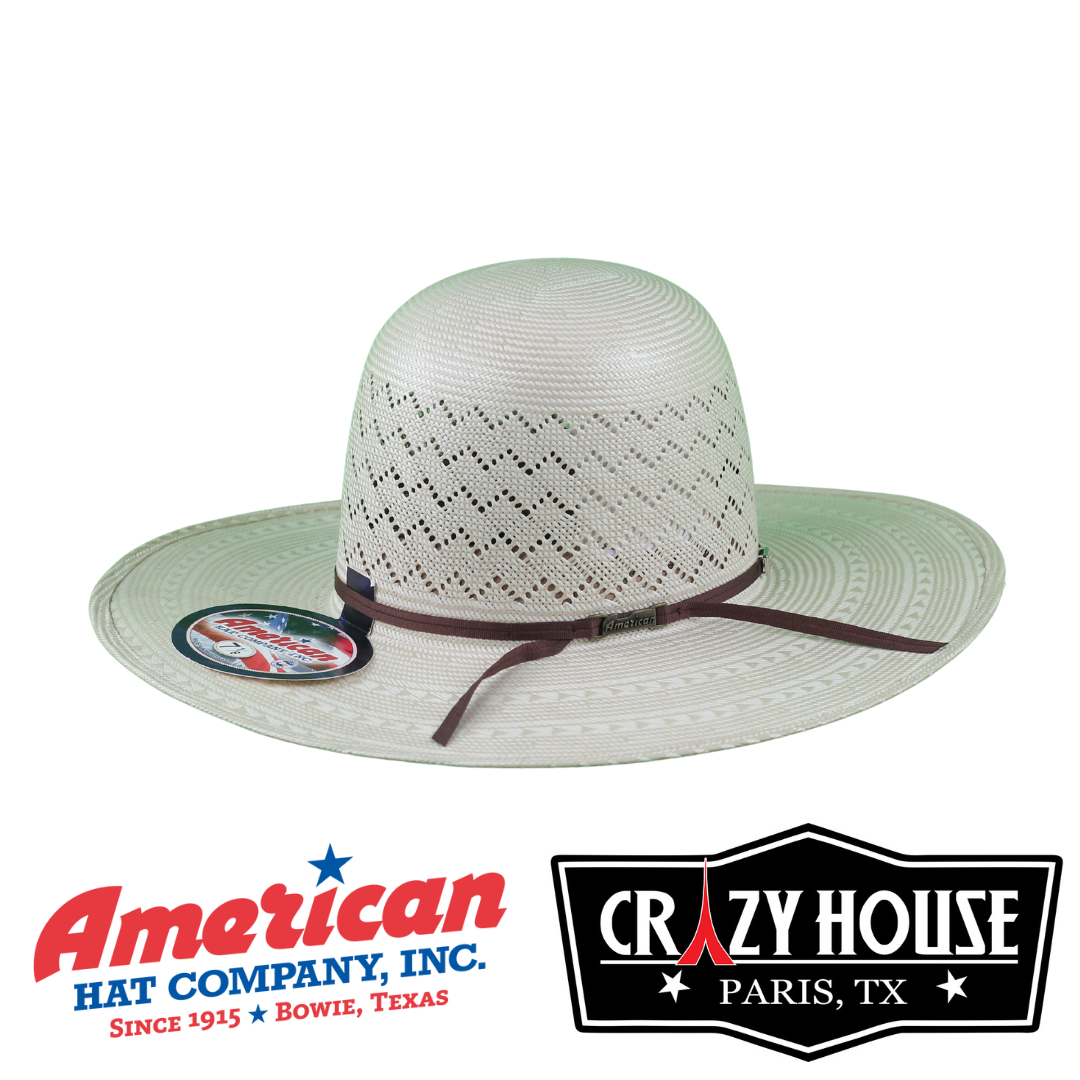 American Hat Company 6200S 4.25" Straw Hat