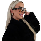 Women's Gold Brooke Earrings 