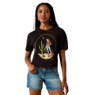 Women's Ariat Night Sky Cowgirl T-shirt 10071666