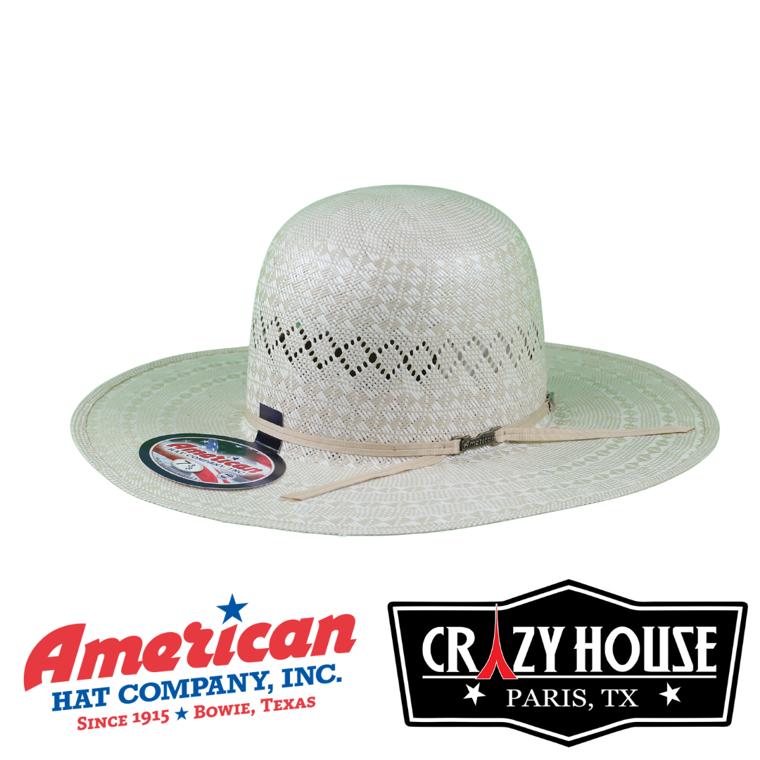 American Hat Company 6400S 4.25" Straw Hat