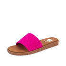 Women's Yellow Box Magenta Fenny Woven Slide Sandals 65723-MAG