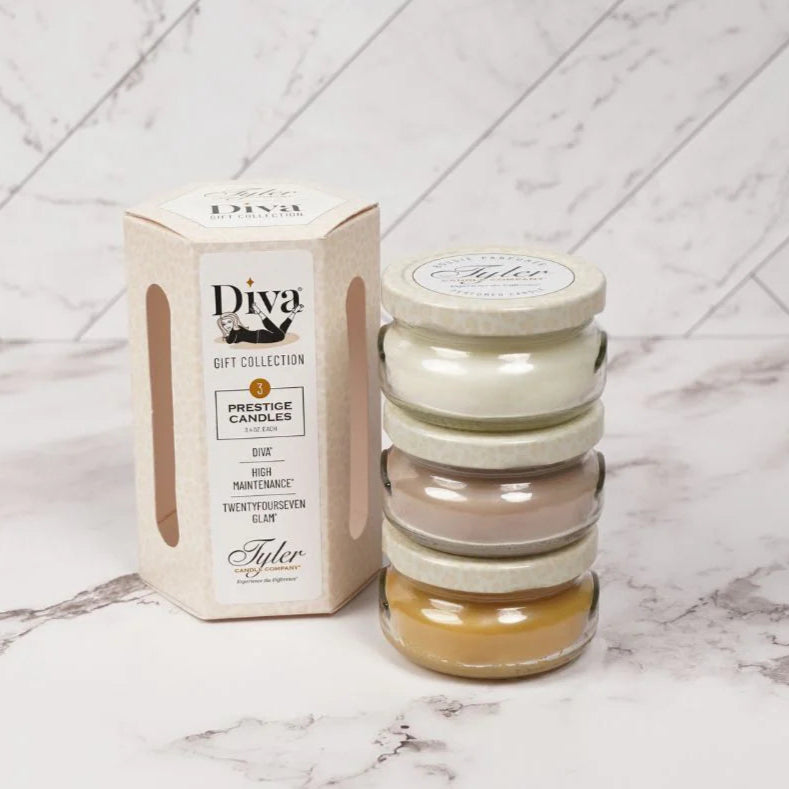 Tyler Candle Company 3 Candle Gift Set - Diva