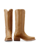Tecovas Women's Camel Cowhide The Charlie Cutter Toe Boots W20060CML