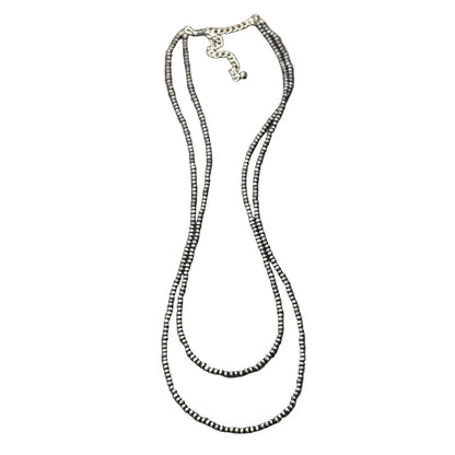 Women's Isac Handmade 2-strand Navajo Bead Necklace 