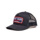 Navy Snapback With Outfitter Patch - Crazy House Western Wear