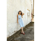 Women's TwoFly Buckle Up Blues Dress - Crazy House Western Wear