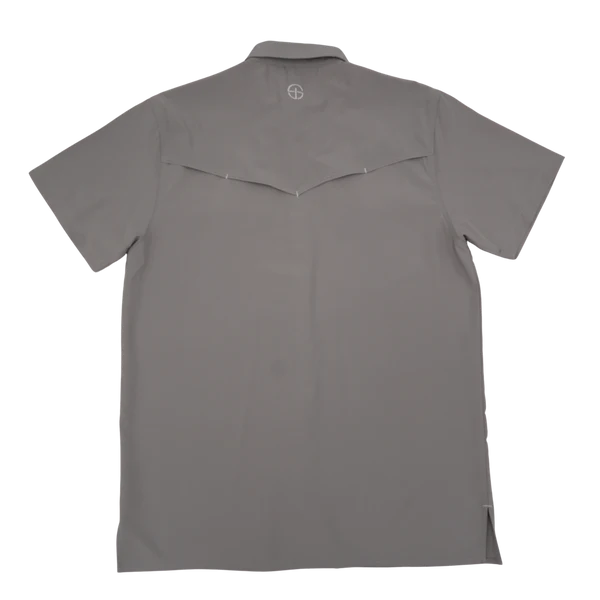 Men's SanJac Slate Gray Snap Shirt COAHUILA-S/S-GRY - Crazy House Western Wear