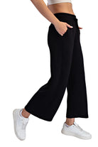 Women's Rae Mode Modal Scuba Cropped Wide Leg Pants 