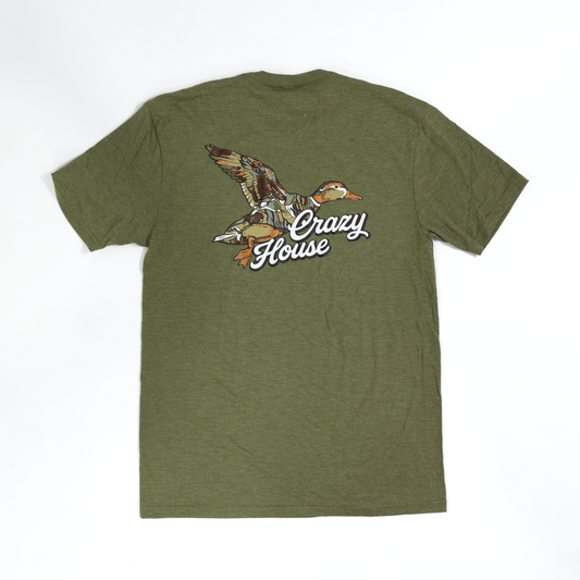 Crazy House Flying Duck T-Shirt