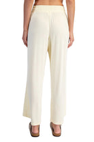 Rae Mode Women's Viscose Modal Cropped Wide Leg Pants 