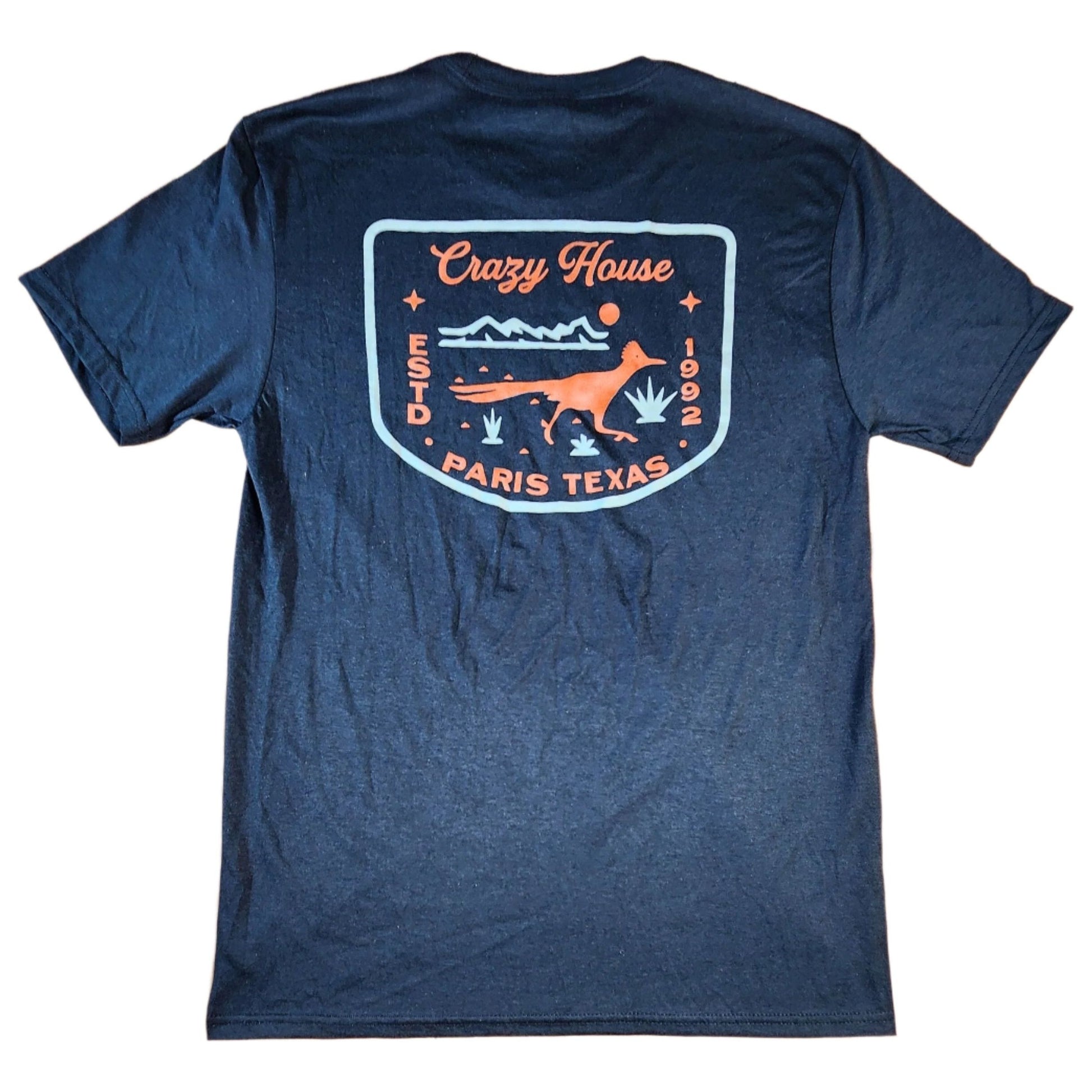 Crazy House Roadrunner Rust T-Shirt - Crazy House Western Wear