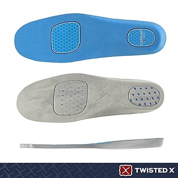 Men's Twisted X Cellsole Round Toe Boot Footbed Inserts MCSLFOOTBDSH