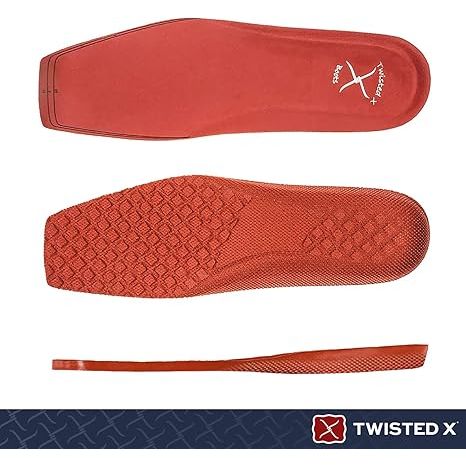 Men's Twisted X Blend 85 Square Toe Boot Footbed Insoles MB85FOOTBDBT