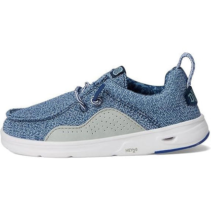 Boy's Hey Dude Wally H20 Mesh Blue Slip on Shoes 43707-4VW