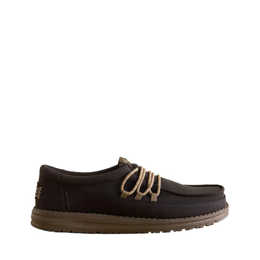 Men's Hey Dude Wally Guare Shoes Major Brown Multi