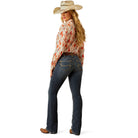 Women's Ariat Mid Rise Lola Boot Cut Jeans 10060987 - Crazy House Western Wear