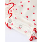 Girl's Valentines Day Polka dot Onesie 