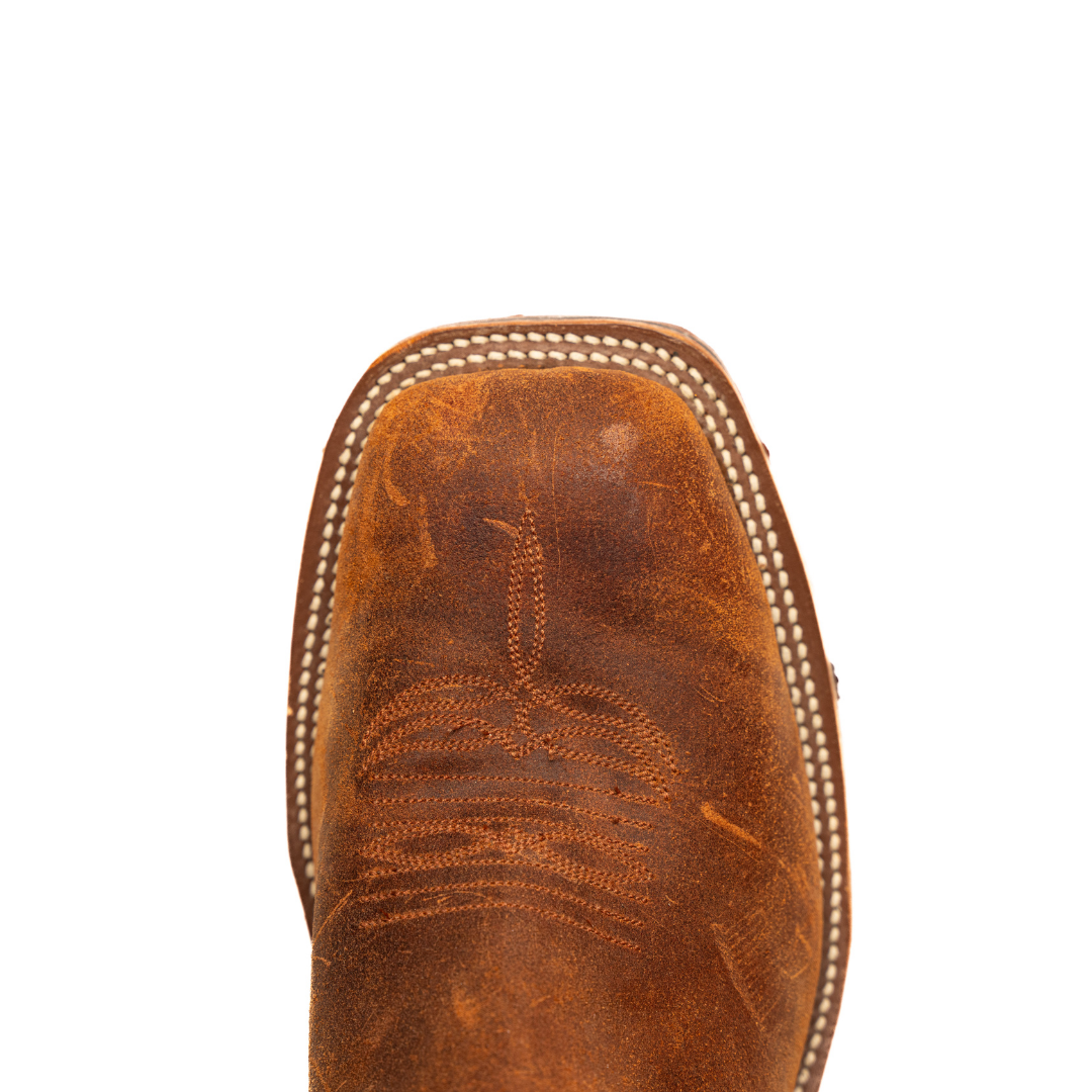 Anderson Bean Rosewood Kudu with 13" Green Velvet Luster Top - Crazy House Western Wear