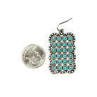 Women's Isac 1.8" Long Turquoise Earrings 