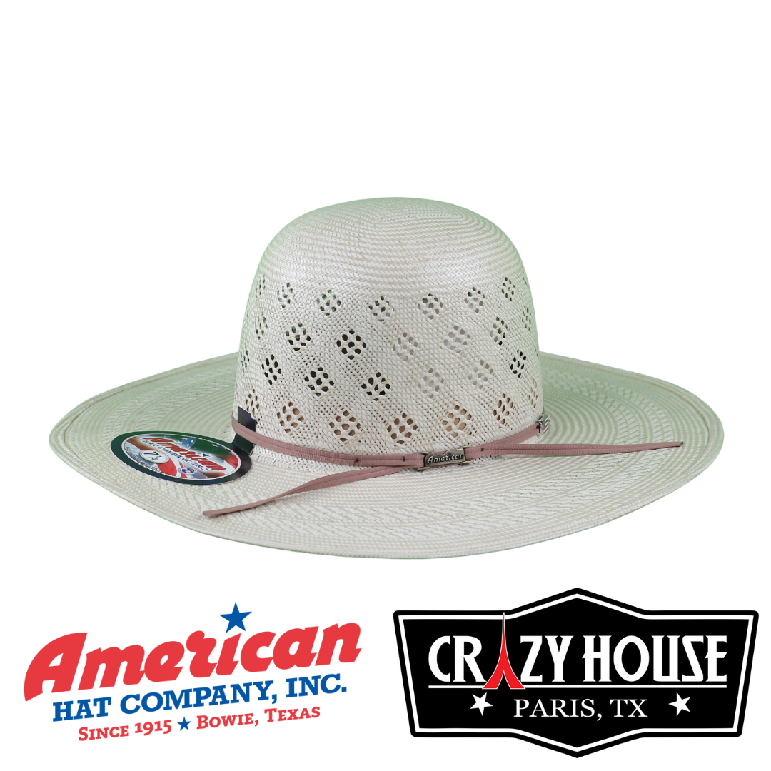 American Hat Company 7800S - 4.5" Straw Hat